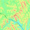柏树乡地形图、海拔、地势