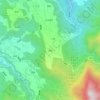 頂城地形图、海拔、地势