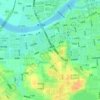 下车门地形图、海拔、地势