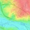 Le Goyer地形图、海拔、地势