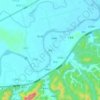 坝里地形图、海拔、地势