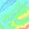 草坝场村地形图、海拔、地势