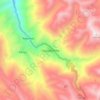 Llacuabamba地形图、海拔、地势