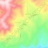 Tamarack地形图、海拔、地势