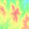 Agnes地形图、海拔、地势