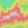 仙寓山地形图、海拔、地势