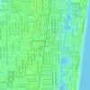 Delray地形图、海拔、地势