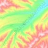 总堡乡地形图、海拔、地势
