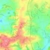 Fenêtre地形图、海拔、地势