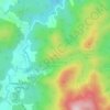 Morro do Serrote地形图、海拔、地势