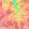 Lichtel地形图、海拔、地势