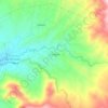 La Laguna地形图、海拔、地势