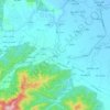 Amlash地形图、海拔、地势