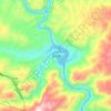 双龙镇地形图、海拔、地势