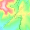 静岭地形图、海拔、地势