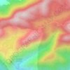 白水寨山地形图、海拔、地势