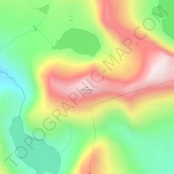 Illstigegga地形图、海拔、地势