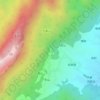 灵山水晶山景区地形图、海拔、地势