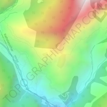 singdi village地形图、海拔、地势