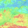 Eskilstuna地形图、海拔、地势