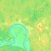 Николаевщина地形图、海拔、地势