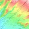 Passu地形图、海拔、地势