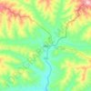 水泉乡地形图、海拔、地势