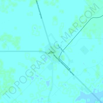 Digri地形图、海拔、地势