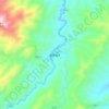 戴家埔乡地形图、海拔、地势