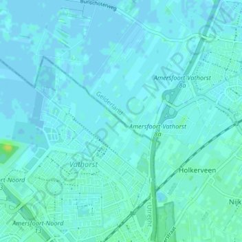 Palestina地形图、海拔、地势