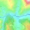郎寨地形图、海拔、地势