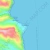 Puntallana地形图、海拔、地势