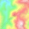水口山地形图、海拔、地势