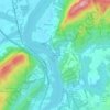 Thermopylae地形图、海拔、地势