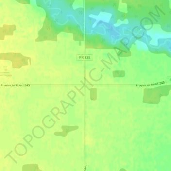 Stephenfield地形图、海拔、地势