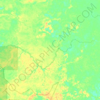 Ilha de Marajó地形图、海拔、地势