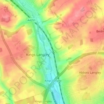 Primrosehill地形图、海拔、地势