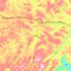 天马镇地形图、海拔、地势