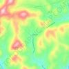 Mill Creek地形图、海拔、地势
