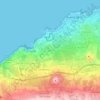 Las Dehesas地形图、海拔、地势