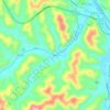 Hima地形图、海拔、地势