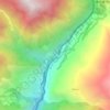 Kodari地形图、海拔、地势