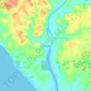 Girawan地形图、海拔、地势
