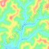 Neon地形图、海拔、地势