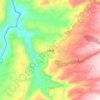 乌蒙镇地形图、海拔、地势