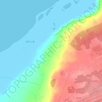 西地形图、海拔、地势