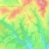 La Beffe地形图、海拔、地势