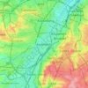 Anderlecht地形图、海拔、地势
