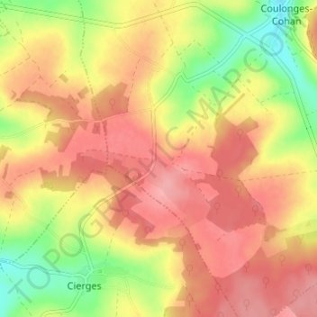 Reddy地形图、海拔、地势