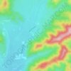 Saint-Isidore地形图、海拔、地势